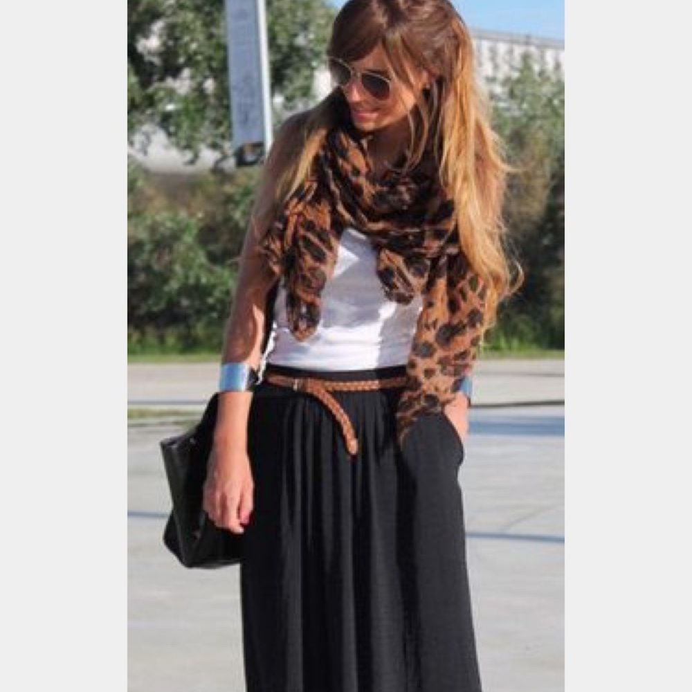 Leapard scarf